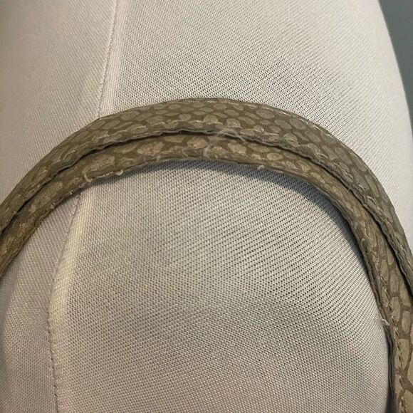 Elliot Lucca Sintra Snakeskin print embossed leather handbag - Picture 9 of 12